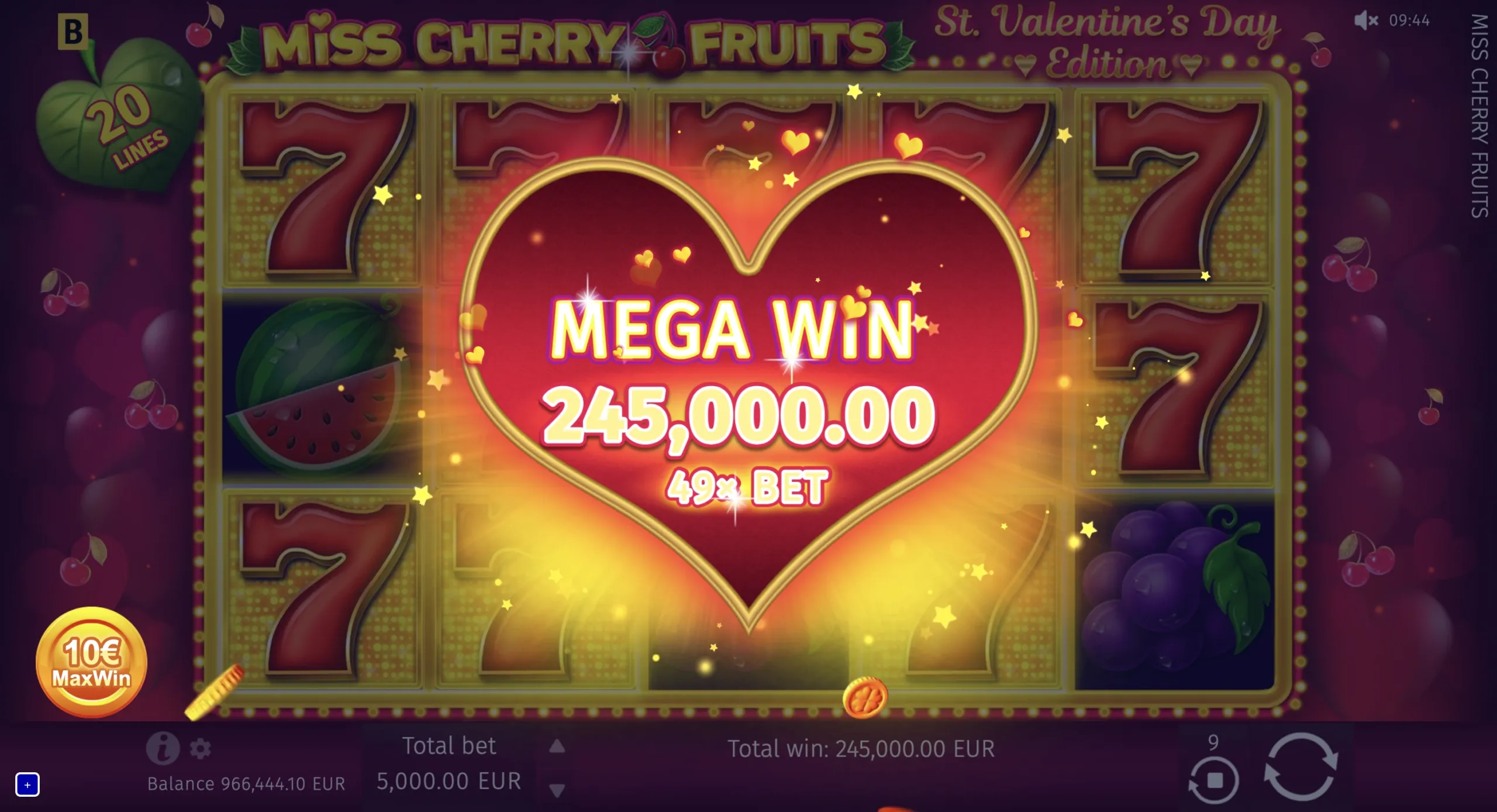 Miss Cherry Fruits gameplay screenshot 2